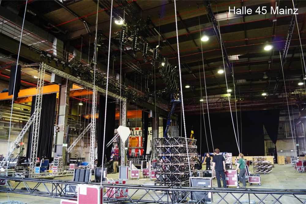 Bühnenmolton Halle 45