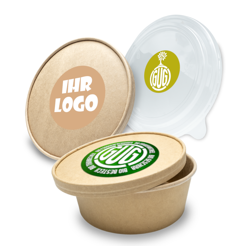 Etiketten für Take Away Verpackungen Etiketten für Take Away Verpackungen