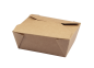 Preview: Take-Away-Box #3/1800ml braun Kraftpapier FSC®/PE