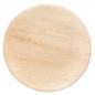 Preview: Palmblatt Teller rund ohne Rand Ø 17,0cm