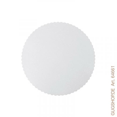 Tortenunterlage weiß Kraftkarton Ø20,0cm