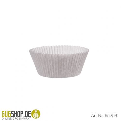 Muffin Backkapseln weiß Ø 5,0cm