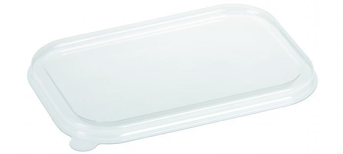 Deckel für Menüschalen transparent PLA RESTPOSTEN!