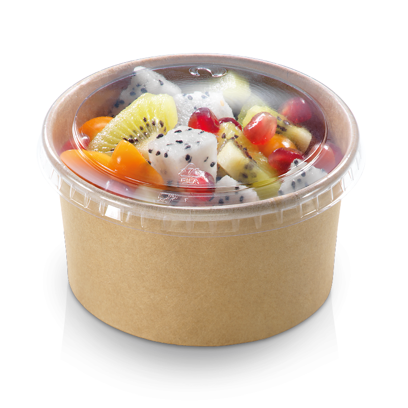 Eisbecher Deckel PLA transparent Ø8,5cm