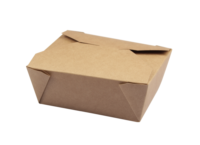 Take-Away-Box #3/1800ml braun Kraftpapier FSC®/PE