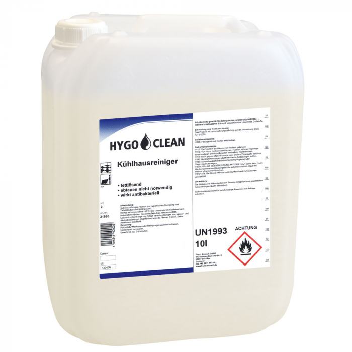 Kühlhausreiniger 10 L "Professionell" -3° Grad fettlösend und antibakteriell