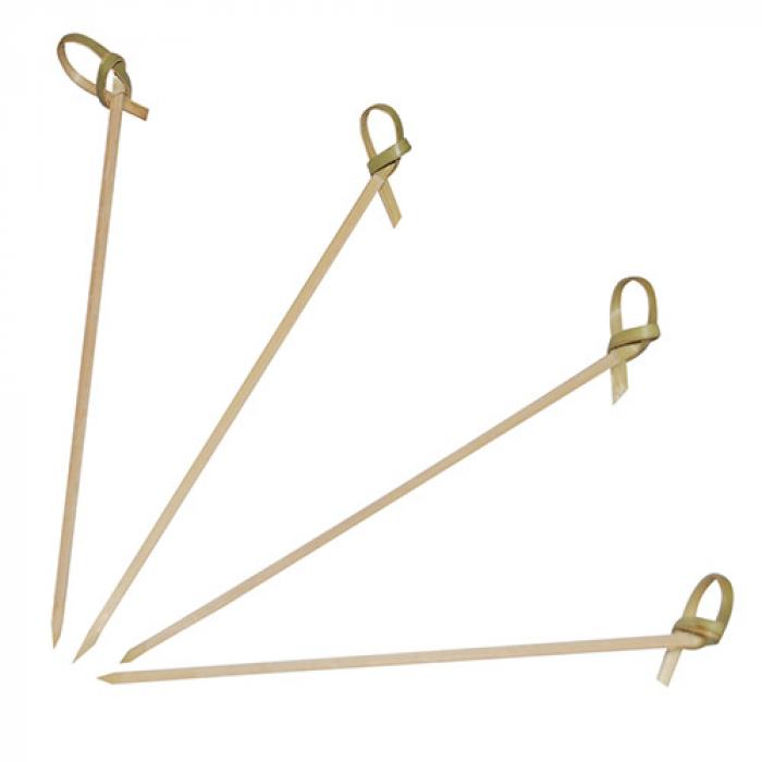 Bambus Fingerfoodspieß LOOP natur 15,0cm