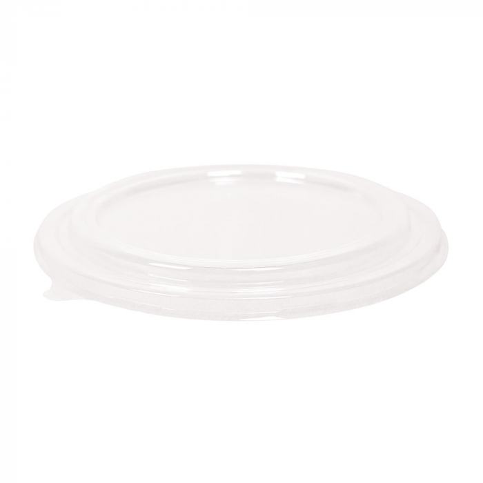 Flachdeckel rPET transparent Ø15,0cm