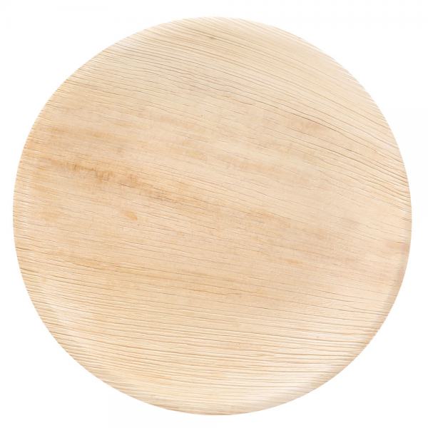 Palmblatt Teller rund ohne Rand Ø 17,0cm