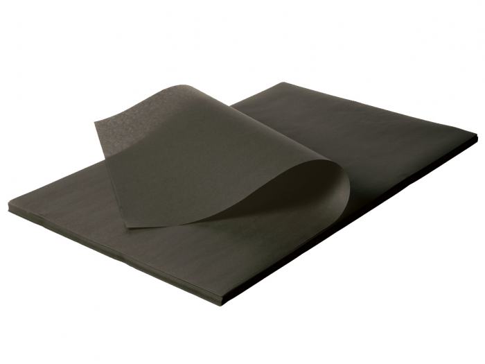 BLACK PAPER - Burger & Fleisch Papier in Schwarz 28,0 x 38,0cm