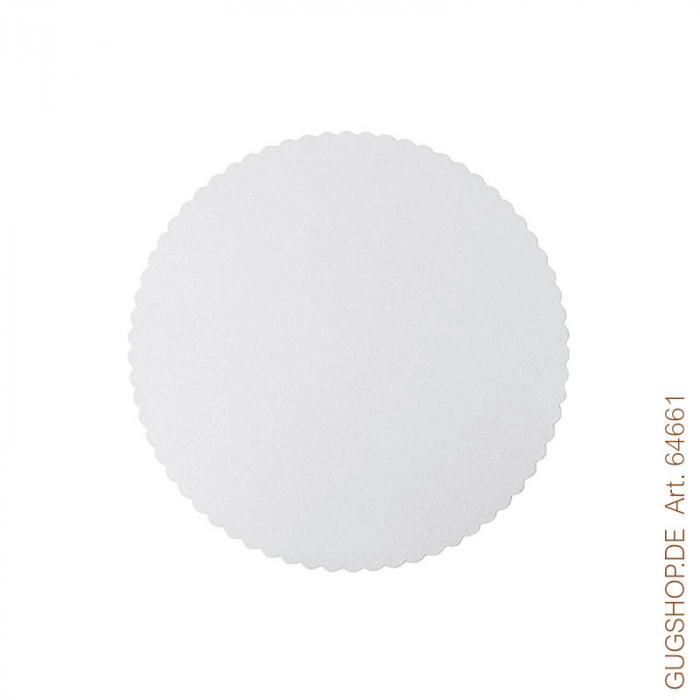 Tortenunterlage weiß Kraftkarton Ø20,0cm