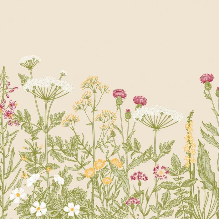 Linclass Airlaid Servietten FSC® Motiv AURELIA 40,0x40,0cm 1/4 Falz gastroBASICS