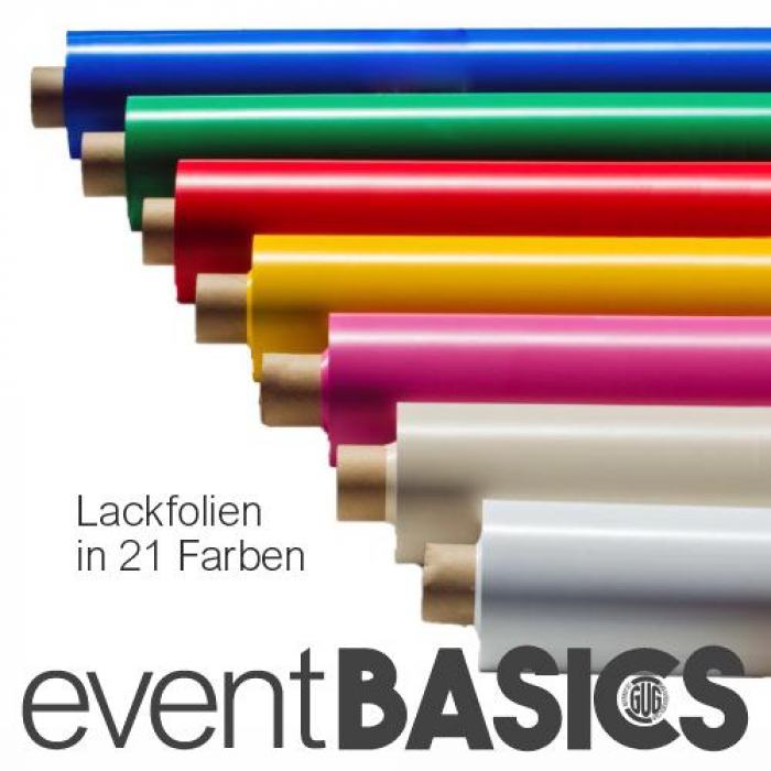 Standard Lackfolie grün (666) 130cm x 30m 150µm eventBASICS