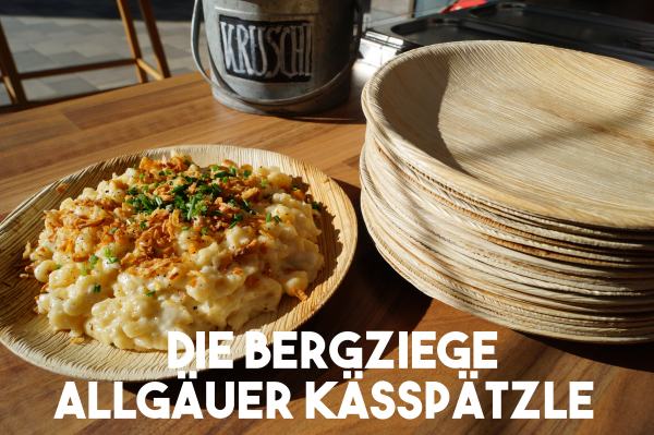 Palmblatt Teller rund ohne Rand Ø 20,0cm