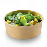 Bowl #6 Kraftpapier Ø18,5x6,6cm FSC®/PLA 1300ml