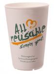 Mehrweg Kaffeebecher 0,2L "ALL REUSABLE" Spülmaschinen geeignet