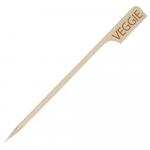 Bambus Foodmarker VEGGIE 9,0cm