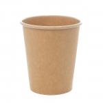 Kaffeebecher Kraft/PLA FSC braun Ø8,0cm 0,2L/8oz - Pappbecher To Go